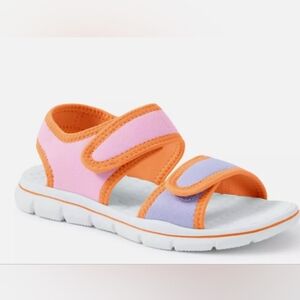 Youth Land's End Kids Sport Sandal, Size 6, Wild Blossom Colorblock Pink…